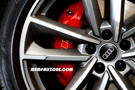 [아우디] A7  50 TDI 우레탄 캘리퍼도색 - 익스트림 레드 - 일산멤피스존 - 서울 경기 일산 파주 브레이크 캘리퍼도색 잘하는곳 비용 튜닝 / 경기 파주