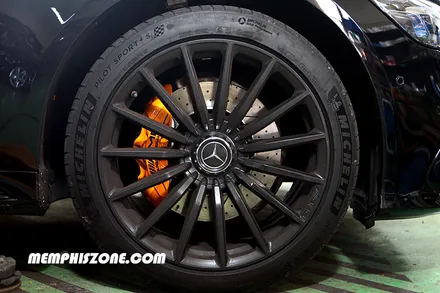 [벤츠] AMG GT 우레탄 캘리퍼도색 - 커스텀 메탈릭 오렌지(개인주문컬러) - 일산멤피스존 - 일산 경기 파주 서울 캘리퍼도색 잘하는곳 비용 드레스업 신형개조 / 파주 운정로