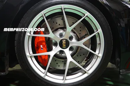 [BMW] M4 우레탄 캘리퍼도색 - 커스텀 오렌지(개인주문컬러) - 일산멤피스존 - 서울 경기 일산 파주 브레이크 캘리퍼도색 잘하는곳 비용 신형개조 컨버젼 / 파주 운정로
