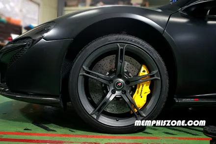 [맥라렌] 650S 우레탄 캘리퍼도색 - 익스트림 옐로우 - 일산멤피스존 - 서울 경기 일산 파주 브레이크 캘리퍼도색 드레스업 튜닝 복원 잘하는곳 / 파주 운정로