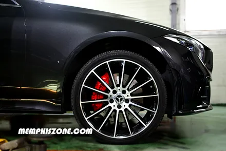 [벤츠] CLS450 (C257) 캘리퍼도색 - 일산멤피스존 - 파주 운정 브레이크 캘리퍼도색 잘하는곳&가격 비용 드레스업 튜닝 / 파주 운정로
