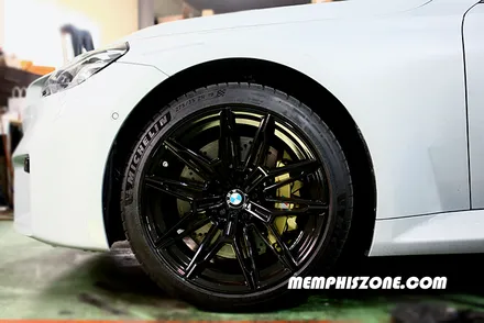 [BMW] M2 (G87) 캘리퍼도색 - 일산멤피스존 드레스업 튜닝 - 일산 파주 운정 캘리퍼도색 잘하는곳&가격 비용 / 파주 운정로
