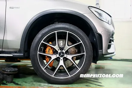 [벤츠] AMG GLC43 (X254) 캘리퍼도색 - 세라믹 오렌지 - 일산멤피스존 운정 파주 캘리퍼도색 잘하는곳&비용 가격 드레스업 튜닝 / 파주 운정로