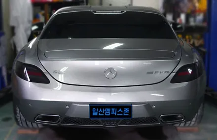 [벤츠] SLS 63 AMG 브레이크 캘리퍼도색 - 세라믹 오렌지 - 일산 멤피스존 드레스업 튜닝 수퍼카 전문 / 경기 파주