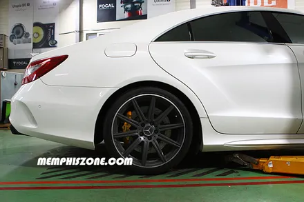 [벤츠] CLS63 AMG 우레탄 캘리퍼도색 - 세라믹 오렌지 - 일산멤피스존 - 서울 경기 일산 파주 브레이크 캘리퍼도색 잘하는곳 비용 신형개조 컨버젼 / 파주 운정로