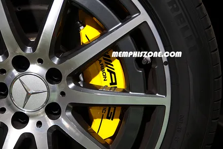 [벤츠] AMG GLB35 우레탄 캘리퍼도색 - 익스트림 옐로우 - 일산멤피스존 - 서울 경기 일산 파주 브레이크 캘리퍼도색 잘하는곳 비용 신형개조 컨버젼 / 파주 운정로