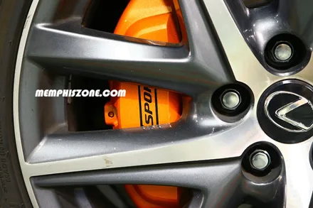 [렉서스] GS350 우레탄 캘리퍼도색 - 메탈릭 오렌지 - 일산멤피스존 - 서울 경기 일산 파주 운정 브레이크 캘리퍼도색 드레스업 튜닝 복원 잘하는곳 비용 / 파주 운정로