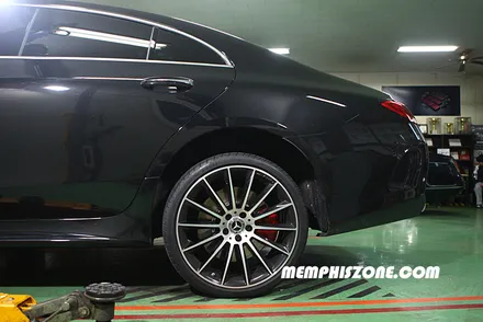 [벤츠] CLS450(C257) 우레탄 캘리퍼도색 - 익스트림 레드 - 일산멤피스존 - 서울 경기 일산 파주 브레이크 캘리퍼도색 드레스업 튜닝 복원 잘하는곳 / 파주 운정로