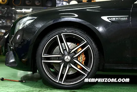 [벤츠] AMG E63(W213) 캘리퍼도색 - 일산멤피스존 - 일산 파주 운정 캘리퍼도색 잘하는곳&비용 드레스업 튜닝 / 파주 운정로