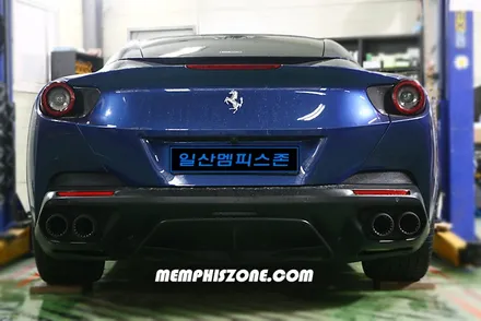 [페라리] 포르토피노 브레이크 캘리퍼도색 - 익스트림 옐로우 - 일산 멤피스존 / 파주 운정로