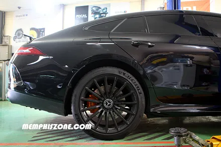 [벤츠] AMG GT 우레탄 캘리퍼도색 - 커스텀 메탈릭 오렌지(개인주문컬러) - 일산멤피스존 - 일산 경기 파주 서울 캘리퍼도색 잘하는곳 비용 드레스업 신형개조 / 파주 운정로