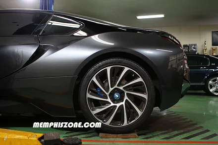 [BMW] i8 캘리퍼도색 - 메탈릭 블루 - 일산멤피스존 - 서울 경기 일산 파주 브레이크 캘리퍼도색 잘하는곳 비용 신형개조 컨버젼 / 파주 운정로