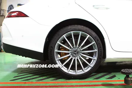 [벤츠] AMG GT43 캘리퍼도색 - 세라믹 오렌지 - 일산멤피스존 - 서울 경기 일산 파주 브레이크 캘리퍼도색 잘하는곳 비용 신형개조 컨버젼 / 파주 운정로