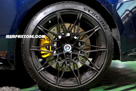 [BMW] M4(G82) 우레탄 캘리퍼도색 - 익스트림 옐로우 - 일산멤피스존 - 서울 경기 일산 파주 브레이크 캘리퍼도색 잘하는곳 비용 신형개조 컨버젼 / 파주 운정로