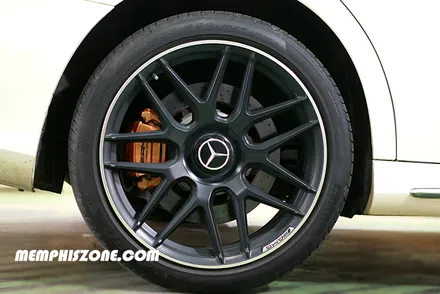 [벤츠] AMG S63 W222 캘리퍼도색 - 세라믹 오렌지 - 일산멤피스존 - 서울 경기 일산 파주 운정 브레이크 캘리퍼도색 드레스업 튜닝 복원 잘하는곳 비용 / 파주 운정로