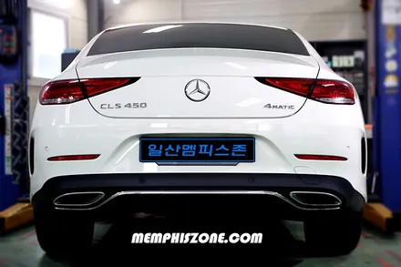 [벤츠] CLS450 (C257) 브레이크 캘리퍼도색/비용 - 플래쉬 옐로우 형광색 - 일산 멤피스존 드레스업 튜닝 - 파주 운정 / 경기 파주