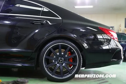 [벤츠] AMG CLS63 (W218) 브레이크 캘리퍼도색 - 커스텀 오렌지 - 일산 멤피스존 드레스업 튜닝 - 캘리퍼도색비용 파주 운정 / 경기 파주