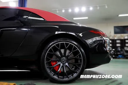 [벤츠] AMG SL43(R232) 캘리퍼도색 - 익스트림 레드 - 일산 멤피스존 드레스업 튜닝 잘하는곳 비용 파주 운정 / 경기 파주