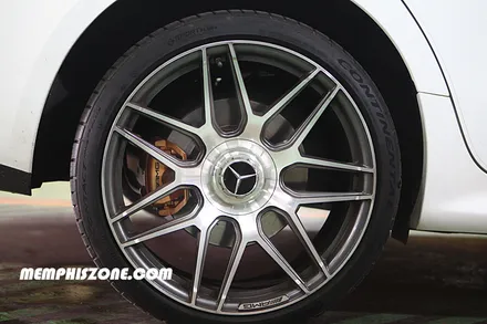 [벤츠] CLS400d (C257) 우레탄 캘리퍼도색 - 세라믹 오렌지 - 일산멤피스존 - 서울 경기 일산 파주 브레이크 캘리퍼도색 잘하는곳 비용 신형개조 컨버젼 / 파주 운정로