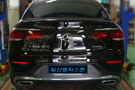 [벤츠] GLC 300 우레탄 캘리퍼도색 - 익스트림 레드 - 일산멤피스존 - 서울 경기 일산 파주 브레이크 캘리퍼도색 잘하는곳 비용 신형개조 컨버젼 / 파주 운정로
