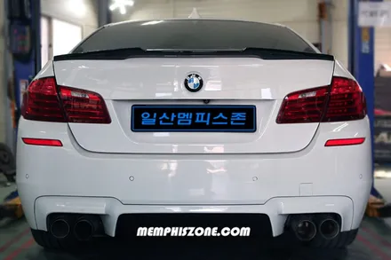 [BMW] 520d (F10) 우레탄 캘리퍼도색 - 리얼 블랙 - 일산멤피스존 - 서울 경기 일산 파주 운정 브레이크 캘리퍼도색 드레스업 튜닝 복원 잘하는곳 비용 / 파주 운정로