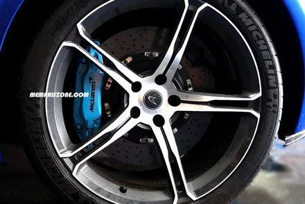 [맥라렌] 650S 우레탄 캘리퍼도색 - 메탈릭 라군 블루 - 일산멤피스존 - 서울 경기 일산 파주 브레이크 캘리퍼도색 드레스업 튜닝 복원 잘하는곳 / 파주 운정로