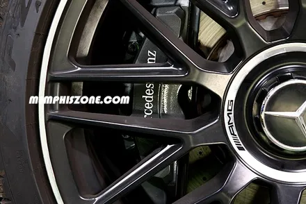 [벤츠] S400 (W223) 우레탄 캘리퍼도색 복원 재도색 - 일산멤피스존 운정 파주 캘리퍼도색 잘하는곳&가격 비용 - 드레스업 튜닝 / 파주 운정로