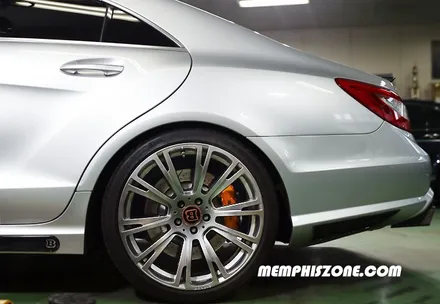 [벤츠] CLS63 AMG (W218) 캘리퍼도색 - 커스텀 오렌지 - 일산 멤피스존 서울 경기 파주 운정 캘리퍼도색 잘하는곳 비용 / 경기 파주