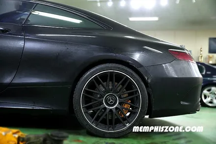[벤츠] AMG S63 쿠페 (W222) 캘리퍼도색 - 세라믹 오렌지 - 일산 멤피스존 드레스업 튜닝 수입차 전문 캘리퍼도색 잘하는곳 파주 운정 / 경기 파주