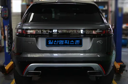 [랜드로버] 레인지로버 벨라 캘리퍼도색 - 리얼 블랙 - 일산멤피스존 - 서울 경기 일산 파주 브레이크 캘리퍼도색 잘하는곳 비용 신형개조 컨버젼 / 파주 운정로