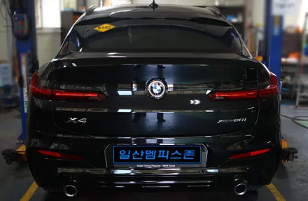 [BMW] X4 우레탄 캘리퍼도색 - 익스트림 레드 - 일산멤피스존 - 서울 경기 일산 파주 브레이크 캘리퍼도색 잘하는곳 비용 신형개조 컨버젼 / 파주 운정로