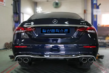[벤츠] E300 우레탄 캘리퍼도색 - 리얼 카퍼 - 일산멤피스존 - 서울 경기 일산 파주 브레이크 캘리퍼도색 잘하는곳 비용 신형개조 컨버젼 / 파주 운정로