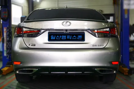 [렉서스] GS350 우레탄 캘리퍼도색 - 메탈릭 오렌지 - 일산멤피스존 - 서울 경기 일산 파주 운정 브레이크 캘리퍼도색 드레스업 튜닝 복원 잘하는곳 비용 / 파주 운정로