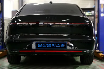 [현대] 그랜져 브레이크 캘리퍼도색 - 익스트림 레드 - 일산 멤피스존 캘리퍼도색 잘하는곳 / 경기 파주