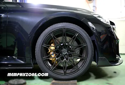 [BMW] M2 (G87) 브레이크 캘리퍼도색 - 커스텀 골드 - 일산 멤피스존 드레스업 튜닝 - 캘리퍼도색 비용 잘하는곳 / 경기 파주