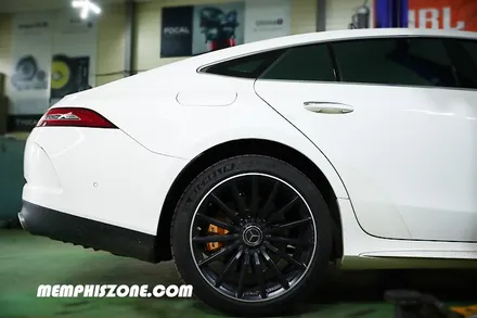 [벤츠] AMG GT43 브레이크 캘리퍼도색 - 세라믹 오렌지 - 일산 멤피스존 - 일산 파주 운정 드레스업 튜닝 잘하는곳 / 경기 파주