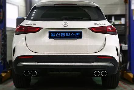 [벤츠] AMG GLA45 캘리퍼도색 - 일산멤피스존 운정 파주 캘리퍼도색 잘하는곳 가격&비용 드레스업 튜닝 / 파주 운정로