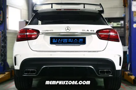 [벤츠] AMG A45 브레이크 캘리퍼도색 - 세라믹 오렌지 - 일산 멤피스존 / 파주 운정로