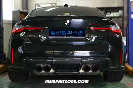 [BMW] M4 (G82) 브레이크 캘리퍼도색 - 익스트림 레드 - 일산 멤피스존 드레스업 튜닝 / 경기 파주