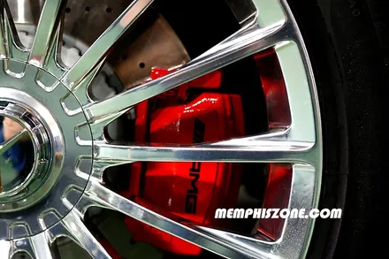 [벤츠] S500 (W223) 브레이크 캘리퍼도색 - 익스트림 레드 - 일산 멤피스존 드레스업 튜닝 / 경기 파주