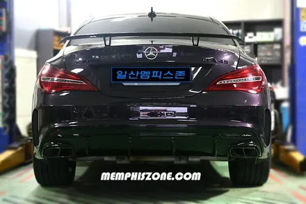 [벤츠] AMG CLA45 브레이크 캘리퍼도색 - 세라믹 오렌지 - 일산 멤피스존 드레스업 튜닝 / 경기 파주