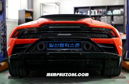 [람보르기니] 우라칸 브레이크 캘리퍼도색 / 비용 - 익스트림 옐로우 - 일산 멤피스존 - 드레스업 튜닝 파주 운정 / 경기 파주