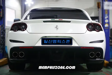 [페라리] GTC4 루쏘 브레이크 캘리퍼도색/비용 - 커스텀 민트(개인주문컬러) - 일산 멤피스존 드레스업 튜닝 - 파주 운정 / 경기 파주