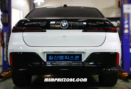 [BMW] i7(G70) 브레이크 캘리퍼도색 - 세라믹 오렌지 - 일산 멤피스존 드레스업 튜닝 파주 운정 잘하는곳 비용 / 경기 파주