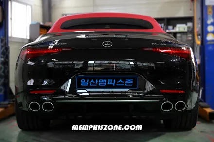 [벤츠] AMG SL43(R232) 캘리퍼도색 - 익스트림 레드 - 일산 멤피스존 드레스업 튜닝 잘하는곳 비용 파주 운정 / 경기 파주