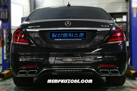 [벤츠] AMG S63 (W222) 캘리퍼도색 복원 - 일산멤피스존 - 일산 파주 운정 캘리퍼도색 잘하는곳&비용 가격 드레스업 튜닝 / 파주 운정로