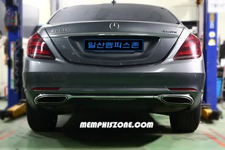 [벤츠] S560 (W222) 브레이크 캘리퍼도색/비용/재도색 - 커스텀 건메탈 - 일산 멤피스존 드레스업 튜닝 - 파주 운정 / 경기 파주
