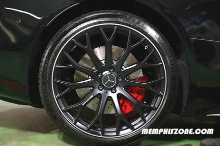 [벤츠] AMG SL43 (R232) 브레이크 캘리퍼도색 - 익스트림 레드 - 일산 멤피스존 드레스업 튜닝 파주 운정 캘리퍼도색 잘하는곳 비용 / 경기 파주