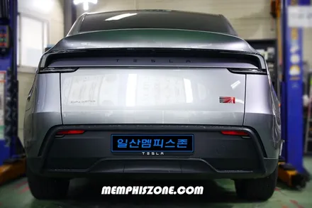 [테슬라] 모델Y 주니퍼 브레이크 캘리퍼도색 - 익스트림 레드 - 일산 멤피스존 드레스업 튜닝 - 일산 파주 캘리퍼도색 잘하는곳 / 경기 파주