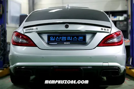 [벤츠] CLS63 AMG (W218) 캘리퍼도색 - 커스텀 오렌지 - 일산 멤피스존 서울 경기 파주 운정 캘리퍼도색 잘하는곳 비용 / 경기 파주